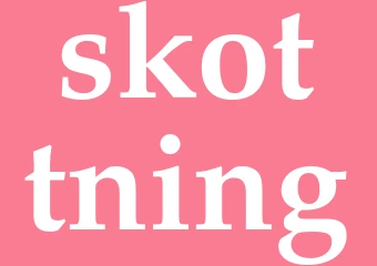 Synonym skottning