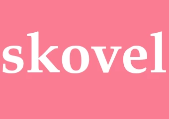 Synonym skovel