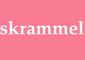 Synonym skrammel