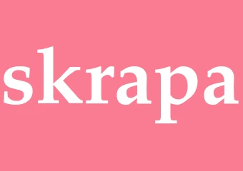 Synonym skrapa