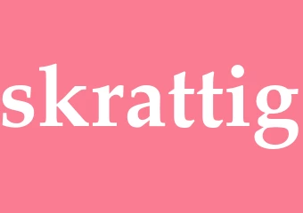 Synonym skrattig