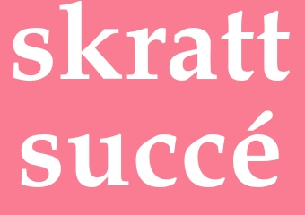 Synonym skrattsuccé