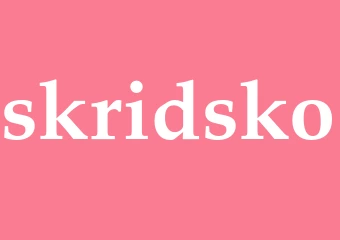 Synonym skridsko