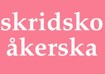 Synonym skridskoåkerska