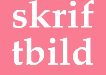 Synonym skriftbild
