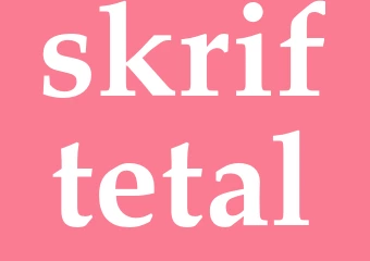 Synonym skriftetal