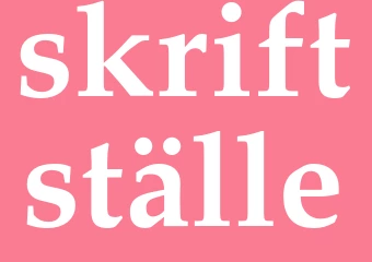 Synonym skriftställe