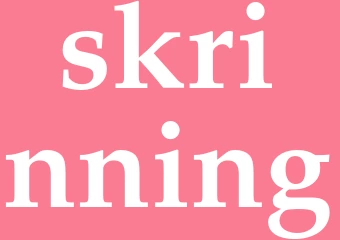 Synonym skrinning