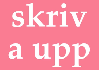 Synonym skriva upp