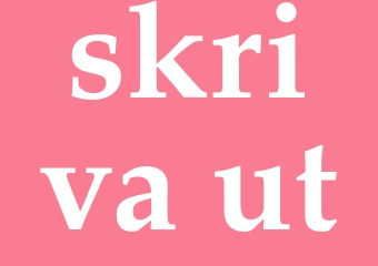 Synonym skriva ut