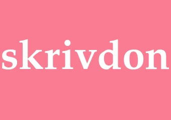 Synonym skrivdon