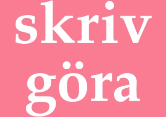 Synonym skrivgöra