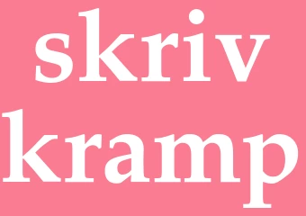 Synonym skrivkramp