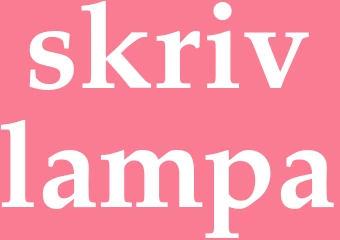 Synonym skrivlampa