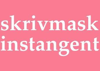Synonym skrivmaskinstangent