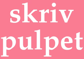 Synonym skrivpulpet