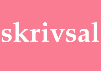 Synonym skrivsal