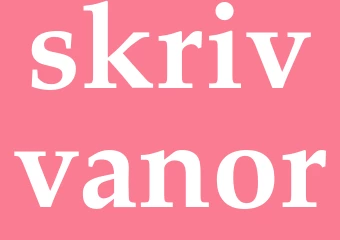 Synonym skrivvanor