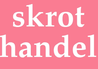 Synonym skrothandel