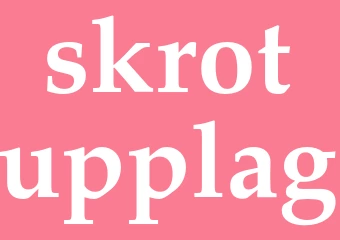 Synonym skrotupplag