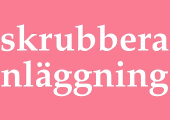 Synonym skrubberanläggning
