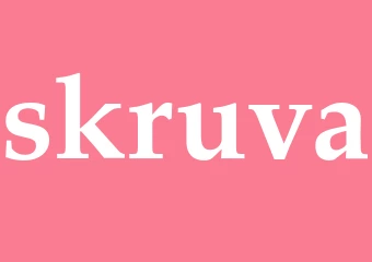 Synonym skruva
