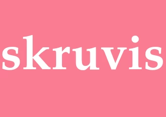 Synonym skruvis