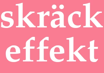 Synonym skräckeffekt