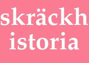 Synonym skräckhistoria