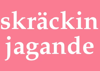 Synonym skräckinjagande