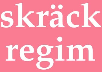 Synonym skräckregim