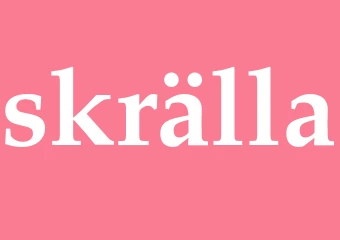 Synonym skrälla
