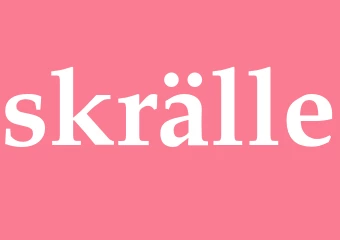 Synonym skrälle