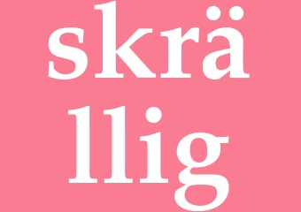Synonym skrällig