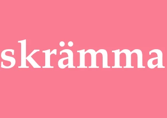 Synonym skrämma