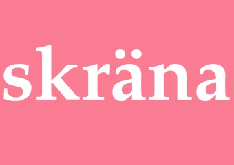 Synonym skräna