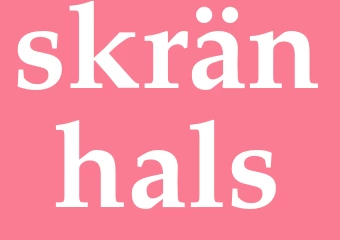 Synonym skränhals
