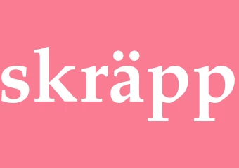 Synonym skräpp