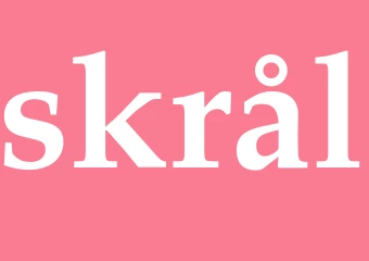 Synonym skrål