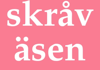 Synonym skråväsen