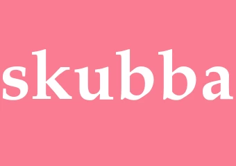 Synonym skubba