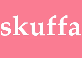 Synonym skuffa