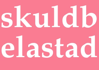 Synonym skuldbelastad