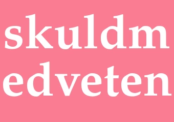 Synonym skuldmedveten
