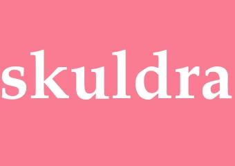 Synonym skuldra