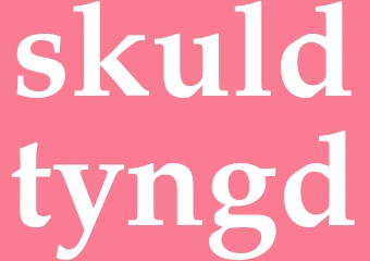 Synonym skuldtyngd