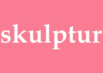 Synonym skulptur