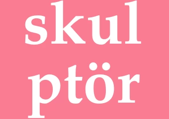 Synonym skulptör