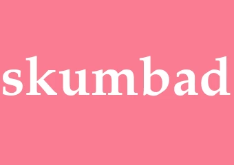 Synonym skumbad
