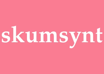 Synonym skumsynt